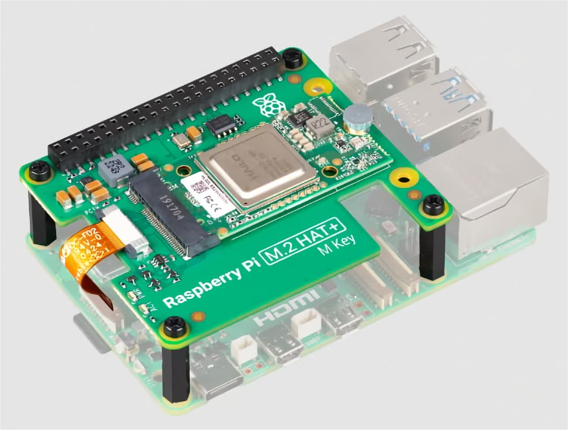 Raspberry Pi 5 gets a $70 AI add-on kit